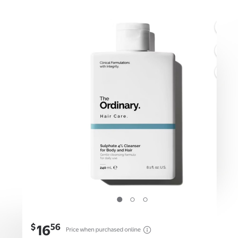 2PC♣️The Ordinary Sulphate 4% Cleanser for Body and Hair+Ordinary Conditioner - Picture 2 of 6